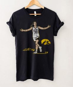 Youth Iowa Hawkeyes Black Caitlin Clark Star T Shirt