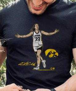 Youth Iowa Hawkeyes Black Caitlin Clark Star T Shirt