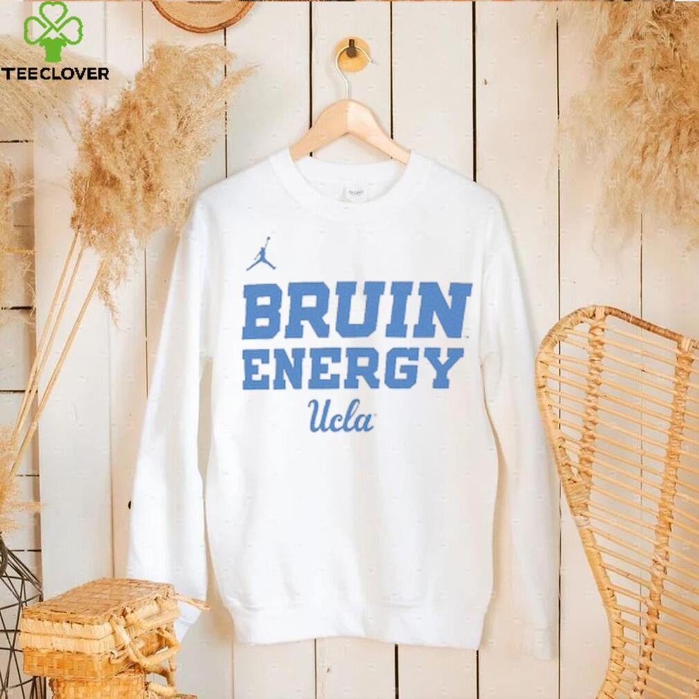 Youth Jordan Brand White UCLA Bruins 2024 On Court Bench Energy T Shirt Youth Jordan Brand White UCLA Bruins 2024 On Court Bench Energy T Shirt