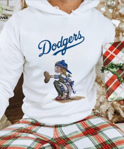 Youth Los Angeles Dodgers Tiny Turnip White Kate the Catcher T Shirt 1 Youth Los Angeles Dodgers Tiny Turnip White Kate the Catcher T Shirt