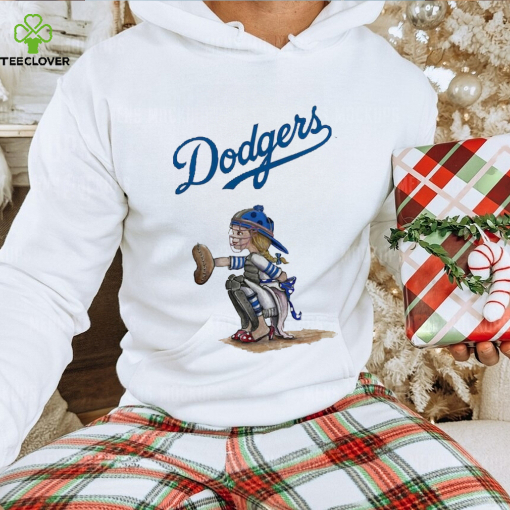 Youth Los Angeles Dodgers Tiny Turnip White Kate the Catcher T