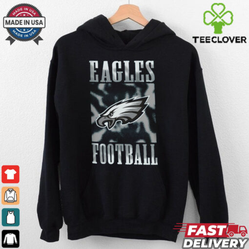 Youth Midnight Green Philadelphia Eagles Garage Hero T Shirt