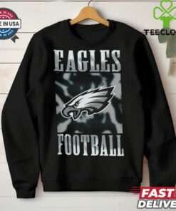 Youth Midnight Green Philadelphia Eagles Garage Hero T Shirt