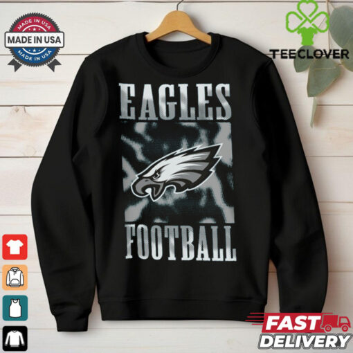 Youth Midnight Green Philadelphia Eagles Garage Hero T Shirt