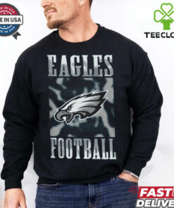 Youth Midnight Green Philadelphia Eagles Garage Hero T Shirt