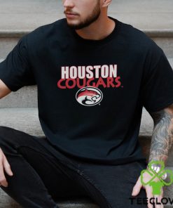 Youth Navy Houston Cougars Logo T Shirt