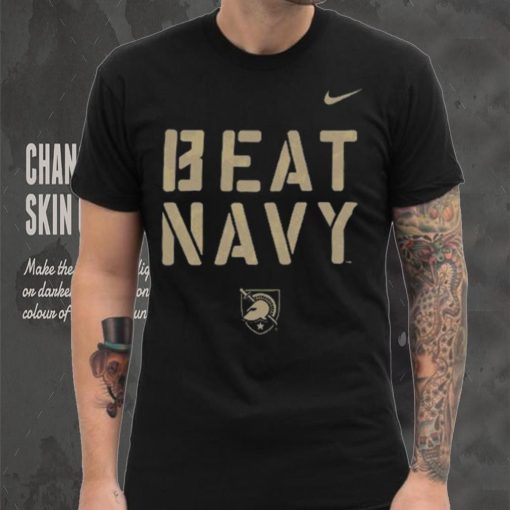 Youth Nike Black Army Black Knights 2023 Rivalry Collection Beat Navy Legend T Shirt