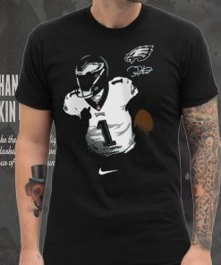 Youth Nike Jalen Hurts Midnight Green Philadelphia Eagles Local T shirt