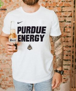 Youth Nike White Purdue Boilermakers 2024 On Court Bench Energy T Shirt