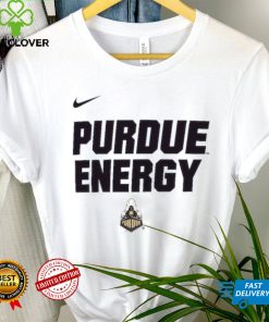 Youth Nike White Purdue Boilermakers 2024 On Court Bench Energy T Shirt