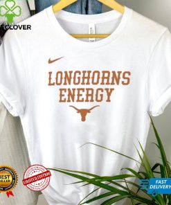 Youth Nike White Texas Longhorns 2024 On Court Bench Energy T Shirt