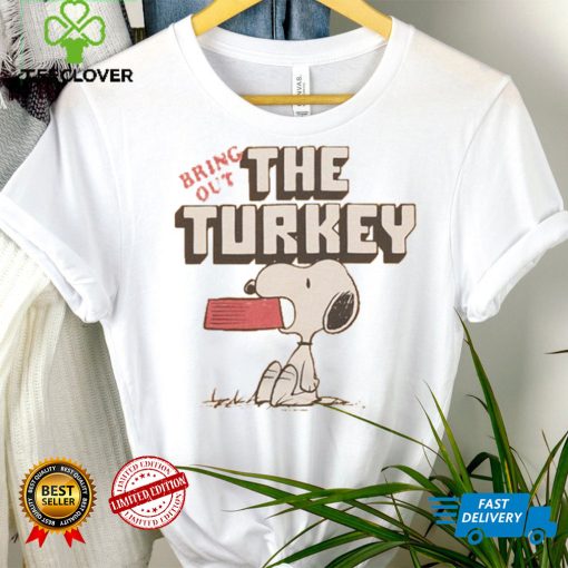 Youth Peanuts Snoopy Bring Out The Turkey Shirt