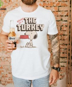 Youth Peanuts Snoopy Bring Out The Turkey Shirt