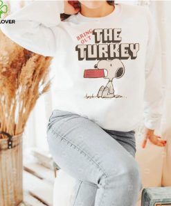 Youth Peanuts Snoopy Bring Out The Turkey Shirt