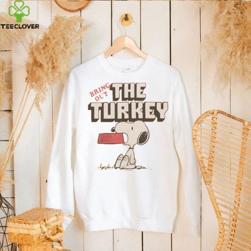 Youth Peanuts Snoopy Bring Out The Turkey Shirt