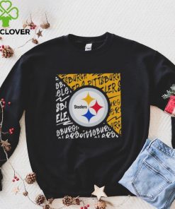 Youth Pittsburgh Steelers Black Divide 2023 T Shirt