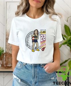 Youth Stadium Essentials Caitlin Clark Heather Gray Indiana Fever Player 8 Bit T Shirt