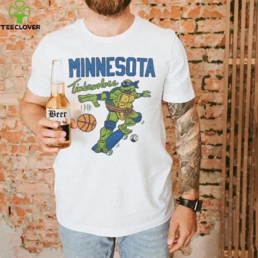 Youth TMNT Leonardo x Minnesota Timberwolves Shirt