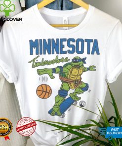 Youth TMNT Leonardo x Minnesota Timberwolves Shirt