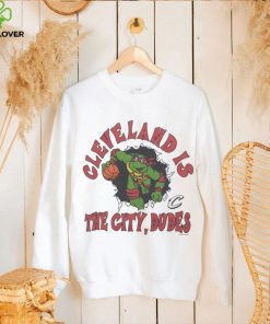 Youth TMNT x Cavs Cleveland Is The City Dudes Shirt