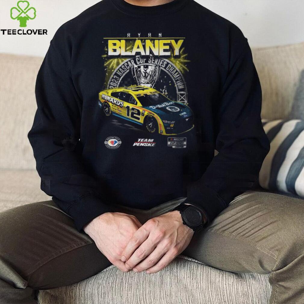 Youth Team Penske Black Ryan Blaney 2023 NASCAR Cup Series Champion Official T Shirt Youth Team Penske Black Ryan Blaney 2023 NASCAR Cup Series Champion Official T Shirt