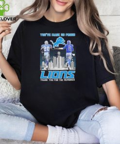 You’ve Made Us Proud Detroit Lions Barry Sanders And Jared Goff Thank You For The Memories Signatures shirt