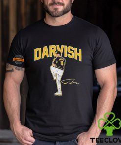 Yu Darvish San Diego Padres Ace Pose Signature 2024 T Shirt