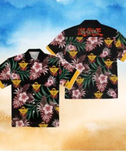 Yugioh Floral Hawaiian Shirt