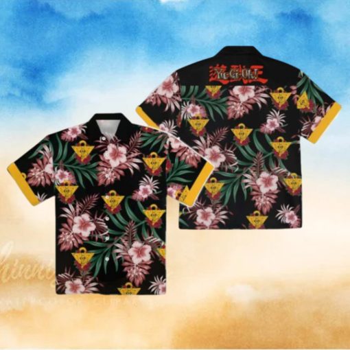 Yugioh Floral Hawaiian Shirt