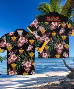 Yugioh Floral Hawaiian Shirt