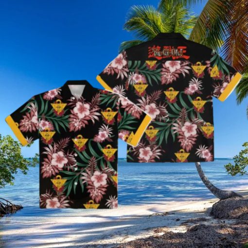 Yugioh Floral Hawaiian Shirt