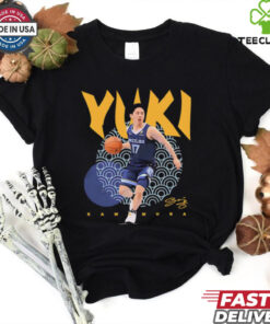 Yuki Kawamura post moves Memphis Grizzlies signature T shirt 2 Yuki Kawamura post moves Memphis Grizzlies signature T shirt