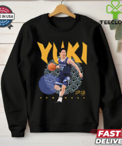 Yuki Kawamura post moves Memphis Grizzlies signature T shirt 3 Yuki Kawamura post moves Memphis Grizzlies signature T shirt