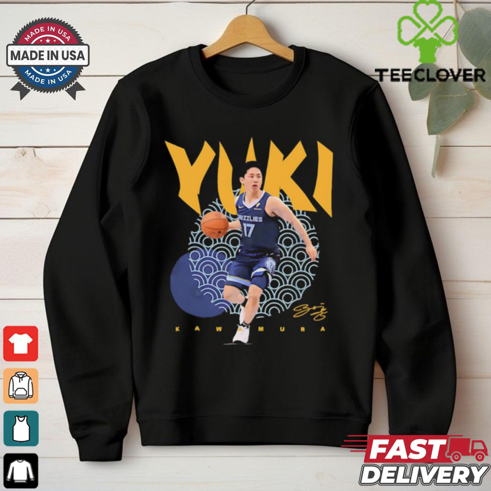 Yuki Kawamura post moves Memphis Grizzlies signature T shirt Yuki Kawamura post moves Memphis Grizzlies signature T shirt
