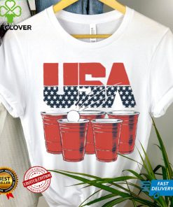 USA Beer Pong 4th of July 2023 shirt