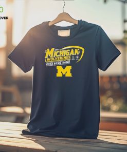 Official Michigan Wolverines Rose Bowl College Football Playoff 2024 Shirt