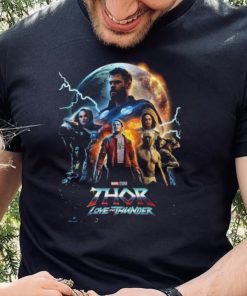 Thor Love And Thunder Logo Tshirt Thor Jane Foster Loki Shirt