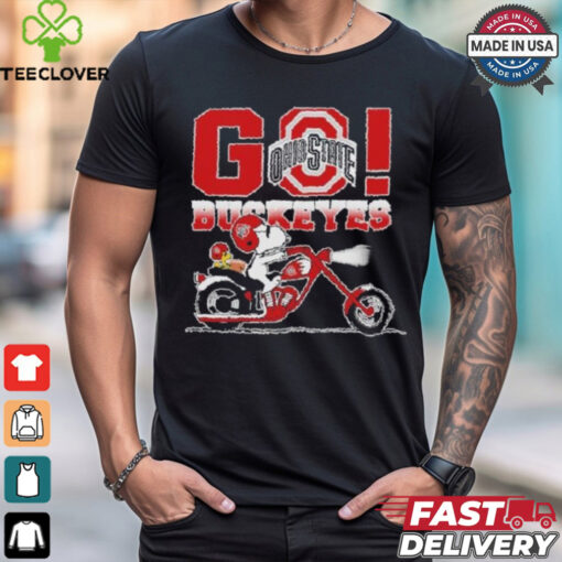 Snoopy Ohio State Go Buckeyes Shirt