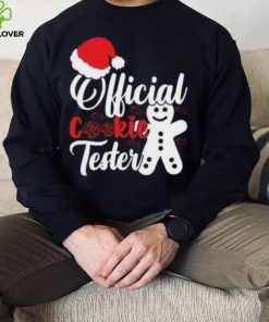 Official Cookie tester gingerbread Christmas T Shirt 2 Official Cookie tester gingerbread Christmas T Shirt