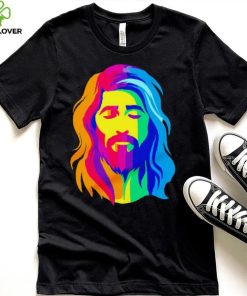 LGBTQ Jesus loves us all colorful shirt 3 LGBTQ Jesus loves us all colorful shirt