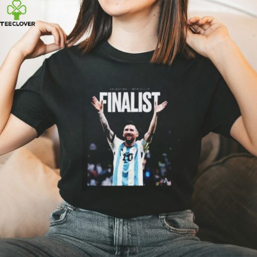 Lionel Messi Argentina National Team Champion World Cup Vintage Shirt