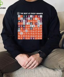 The Best At Every Number Shirt