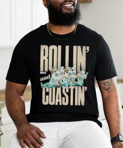 Tyreek hill miami rollin and coastin hoodie, sweater, longsleeve, shirt v-neck, t-shirt