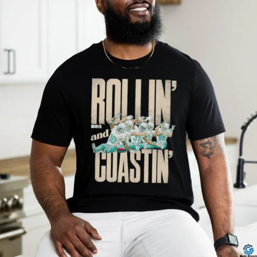 Tyreek hill miami rollin and coastin hoodie, sweater, longsleeve, shirt v-neck, t-shirt