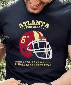 2020 NFL Atlanta Falcons Spirit Stay 6ft Away Atlanta Falcons T Shirt