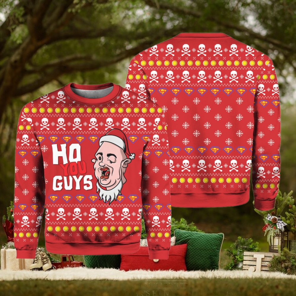 The Goonies Ho You Guys Ugly Christmas Sweater The Goonies Ho You Guys Ugly Christmas Sweater