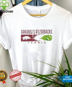 official arkansas razorbacks tennis flying ace shirt mk