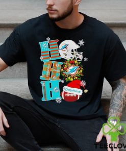 Miami Dolphins NFL ho ho ho Christmas shirt 2 Miami Dolphins NFL ho ho ho Christmas shirt