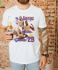 Lebron James T hoodie, sweater, longsleeve, shirt v-neck, t-shirt, 23 Lakers Shirt, Los Angeles Lakers Shirt, NBA Team Lakers T Shirt