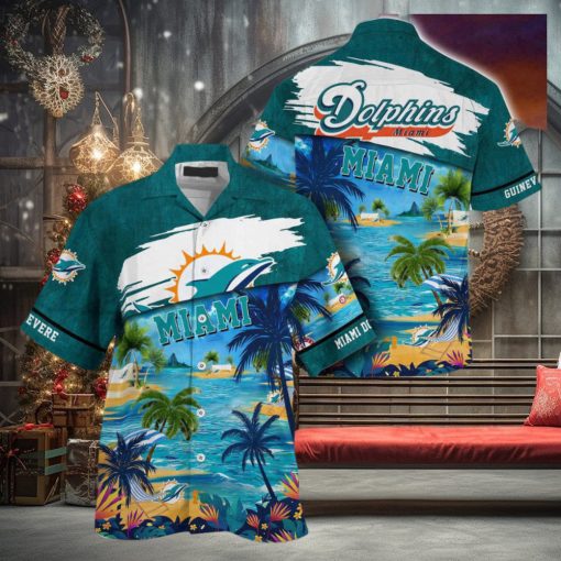 Miami Dolphins NFL Customized Summer Hawaii Shirt For Sports Fans